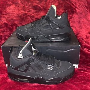 Air Jordan 4 Retro Black Cat Men’s Sz 9.5